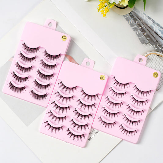 5 Pairs Manga Lashes New Arrival Natural Wispy